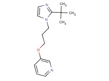3-[3-(2-tert-butyl-1H-imidazol-1-yl)propoxy]pyridine