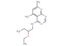 N-(2-ethoxybutyl)-5,7-dimethylpyrido[2,3-d]pyrimidin-4-amine