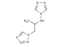 N-[1-methyl-2-(1H-1,2,4-triazol-1-yl)ethyl]-4H-1,2,4-triazol-4-amine