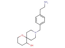 9-[4-(2-aminoethyl)benzyl]-1-oxa-9-azaspiro[5.5]undecan-5-ol