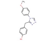 4-{[4-(4-methoxyphenyl)-4H-1,2,4-triazol-3-yl]methyl}phenol