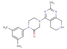 1-(3,5-dimethylphenyl)-4-(2-methyl-5,6,7,8-tetrahydropyrido[3,4-d]pyrimidin-4-yl)piperazin-2-one