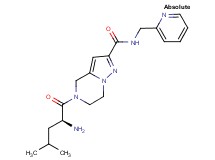 5-L-leucyl-N-(2-pyridinylmethyl)-4,5,6,7-tetrahydropyrazolo[1,5-a]pyrazine-2-carboxamide dihydrochloride