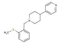4-{1-[2-(methylthio)benzyl]piperidin-4-yl}pyridine