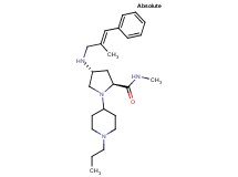 (4R)-N-methyl-4-{[(2E)-2-methyl-3-phenyl-2-propen-1-yl]amino}-1-(1-propyl-4-piperidinyl)-L-prolinamide