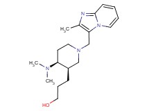 3-{(3R*,4S*)-4-(dimethylamino)-1-[(2-methylimidazo[1,2-a]pyridin-3-yl)methyl]piperidin-3-yl}propan-1-ol