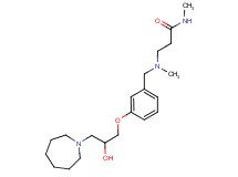 N~3~-[3-(3-azepan-1-yl-2-hydroxypropoxy)benzyl]-N~1~,N~3~-dimethyl-beta-alaninamide