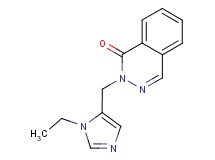 2-[(1-ethyl-1H-imidazol-5-yl)methyl]phthalazin-1(2H)-one