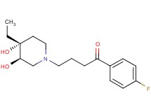 4-[(3R*,4R*)-4-ethyl-3,4-dihydroxypiperidin-1-yl]-1-(4-fluorophenyl)butan-1-one