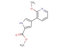 methyl 4-(2-methoxypyridin-3-yl)-1H-pyrrole-2-carboxylate