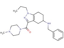 N-benzyl-3-[(4-methyl-1-piperazinyl)carbonyl]-1-propyl-4,5,6,7-tetrahydro-1H-indazol-5-amine