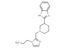2-{1-[(1-propyl-1H-imidazol-2-yl)methyl]-3-piperidinyl}-1H-benzimidazole