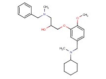 1-[benzyl(methyl)amino]-3-(5-{[cyclohexyl(methyl)amino]methyl}-2-methoxyphenoxy)-2-propanol