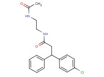 N-[2-(acetylamino)ethyl]-3-(4-chlorophenyl)-3-phenylpropanamide