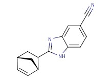 2-[(1S*,4S*)-bicyclo[2.2.1]hept-5-en-2-yl]-1H-benzimidazole-5-carbonitrile