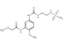 2-methoxy-N-(2-methoxy-5-{[({2-[(methylsulfonyl)amino]ethyl}amino)carbonyl]amino}phenyl)acetamide