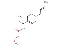 N-(1-{1-[(2E)-but-2-en-1-yl]-1,2,3,6-tetrahydropyridin-4-yl}propyl)-2-methoxyacetamide