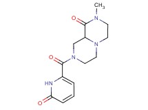 2-methyl-8-[(6-oxo-1,6-dihydropyridin-2-yl)carbonyl]hexahydro-2H-pyrazino[1,2-a]pyrazin-1(6H)-one