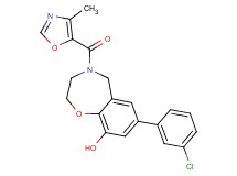 7-(3-chlorophenyl)-4-[(4-methyl-1,3-oxazol-5-yl)carbonyl]-2,3,4,5-tetrahydro-1,4-benzoxazepin-9-ol