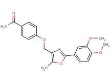 4-{[2-(3,4-dimethoxyphenyl)-5-methyl-1,3-oxazol-4-yl]methoxy}benzamide