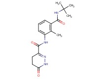 N-{3-[(tert-butylamino)carbonyl]-2-methylphenyl}-6-oxo-1,4,5,6-tetrahydropyridazine-3-carboxamide