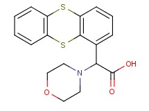 morpholin-4-yl(thianthren-1-yl)acetic acid