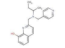 2-{[sec-butyl(pyridin-4-ylmethyl)amino]methyl}quinolin-8-ol