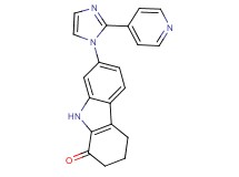 7-(2-pyridin-4-yl-1H-imidazol-1-yl)-2,3,4,9-tetrahydro-1H-carbazol-1-one