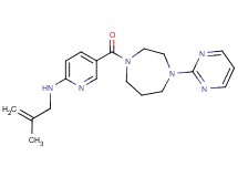 N-(2-methyl-2-propen-1-yl)-5-{[4-(2-pyrimidinyl)-1,4-diazepan-1-yl]carbonyl}-2-pyridinamine