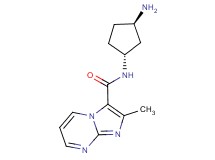 N-[rel-(1R,3R)-3-aminocyclopentyl]-2-methylimidazo[1,2-a]pyrimidine-3-carboxamide dihydrochloride