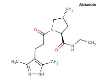 (2S,4R)-4-amino-1-[3-(3,5-dimethyl-1H-pyrazol-4-yl)propanoyl]-N-ethylpyrrolidine-2-carboxamide