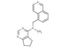 N-(5-isoquinolinylmethyl)-N-methyl-6,7-dihydro-5H-cyclopenta[d]pyrimidin-4-amine