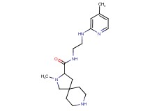 2-methyl-N-{2-[(4-methyl-2-pyridinyl)amino]ethyl}-2,8-diazaspiro[4.5]decane-3-carboxamide dihydrochloride