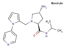 (2S,4R)-4-amino-N-isopropyl-1-[(1-pyridin-4-yl-1H-pyrrol-2-yl)methyl]pyrrolidine-2-carboxamide