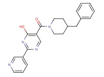 5-[(4-benzylpiperidin-1-yl)carbonyl]-2-pyridin-3-ylpyrimidin-4-ol
