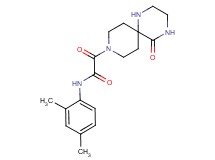 N-(2,4-dimethylphenyl)-2-oxo-2-(5-oxo-1,4,9-triazaspiro[5.5]undec-9-yl)acetamide