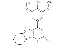 4-(4-hydroxy-3,5-dimethoxyphenyl)-3,4,6,7,8,9-hexahydropyrido[3',2':4,5]imidazo[1,2-a]pyridin-2(1H)-one