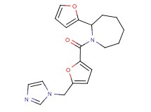 2-(2-furyl)-1-[5-(1H-imidazol-1-ylmethyl)-2-furoyl]azepane