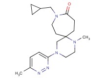 9-(cyclopropylmethyl)-1-methyl-4-(6-methylpyridazin-3-yl)-1,4,9-triazaspiro[5.6]dodecan-10-one