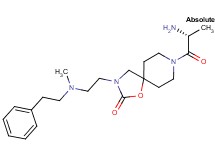 8-D-alanyl-3-{2-[methyl(2-phenylethyl)amino]ethyl}-1-oxa-3,8-diazaspiro[4.5]decan-2-one dihydrochloride
