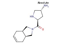 (3R,5S)-5-[(3aR,7aS)-1,3,3a,4,7,7a-hexahydro-2H-isoindol-2-ylcarbonyl]pyrrolidin-3-amine
