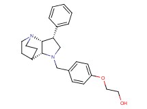 2-(4-{[(3R*,3aR*,7aR*)-3-phenylhexahydro-4,7-ethanopyrrolo[3,2-b]pyridin-1(2H)-yl]methyl}phenoxy)ethanol