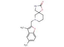 7-[(3,5-dimethyl-1-benzofuran-2-yl)methyl]-1-oxa-3,7-diazaspiro[4.5]decan-2-one