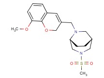 (1R*,5R*)-6-[(8-methoxy-2H-chromen-3-yl)methyl]-3-(methylsulfonyl)-3,6-diazabicyclo[3.2.2]nonane