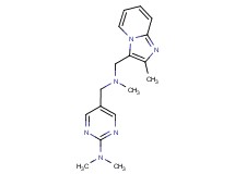 N,N-dimethyl-5-({methyl[(2-methylimidazo[1,2-a]pyridin-3-yl)methyl]amino}methyl)pyrimidin-2-amine