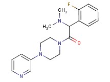 1-(2-fluorophenyl)-N,N-dimethyl-2-oxo-2-[4-(3-pyridinyl)-1-piperazinyl]ethanamine
