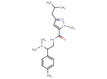 N-[2-(dimethylamino)-2-(4-methylphenyl)ethyl]-3-isobutyl-1-methyl-1H-pyrazole-5-carboxamide