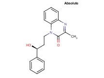 1-[(3S)-3-hydroxy-3-phenylpropyl]-3-methylquinoxalin-2(1H)-one
