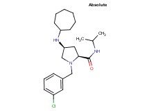 (4S)-1-(3-chlorobenzyl)-4-(cycloheptylamino)-N-isopropyl-L-prolinamide