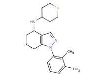 1-(2,3-dimethylphenyl)-N-(tetrahydro-2H-thiopyran-4-yl)-4,5,6,7-tetrahydro-1H-indazol-4-amine